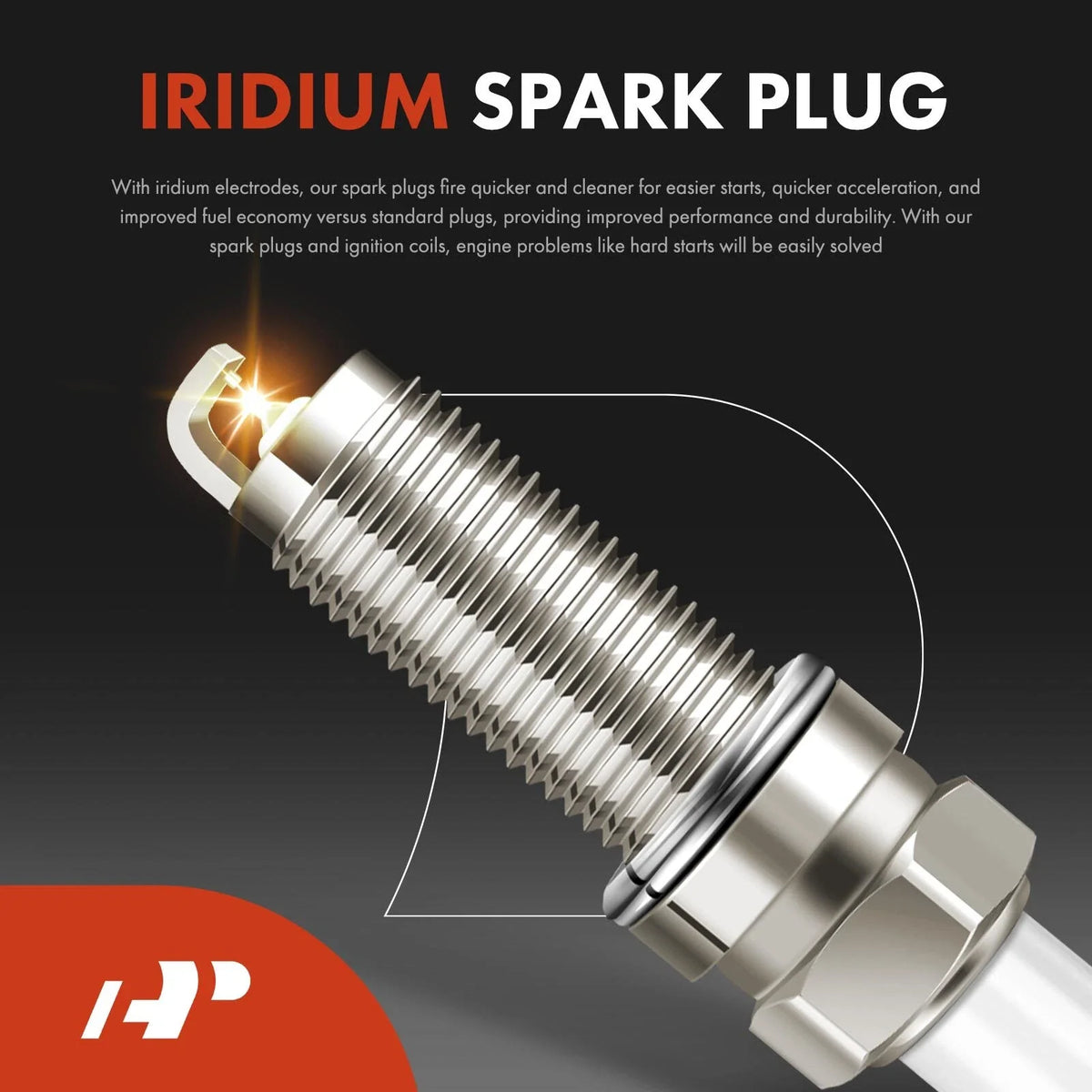 Set of 4 Ignition Coils & Iridium Spark Plugs for Nissan Altima Sentra