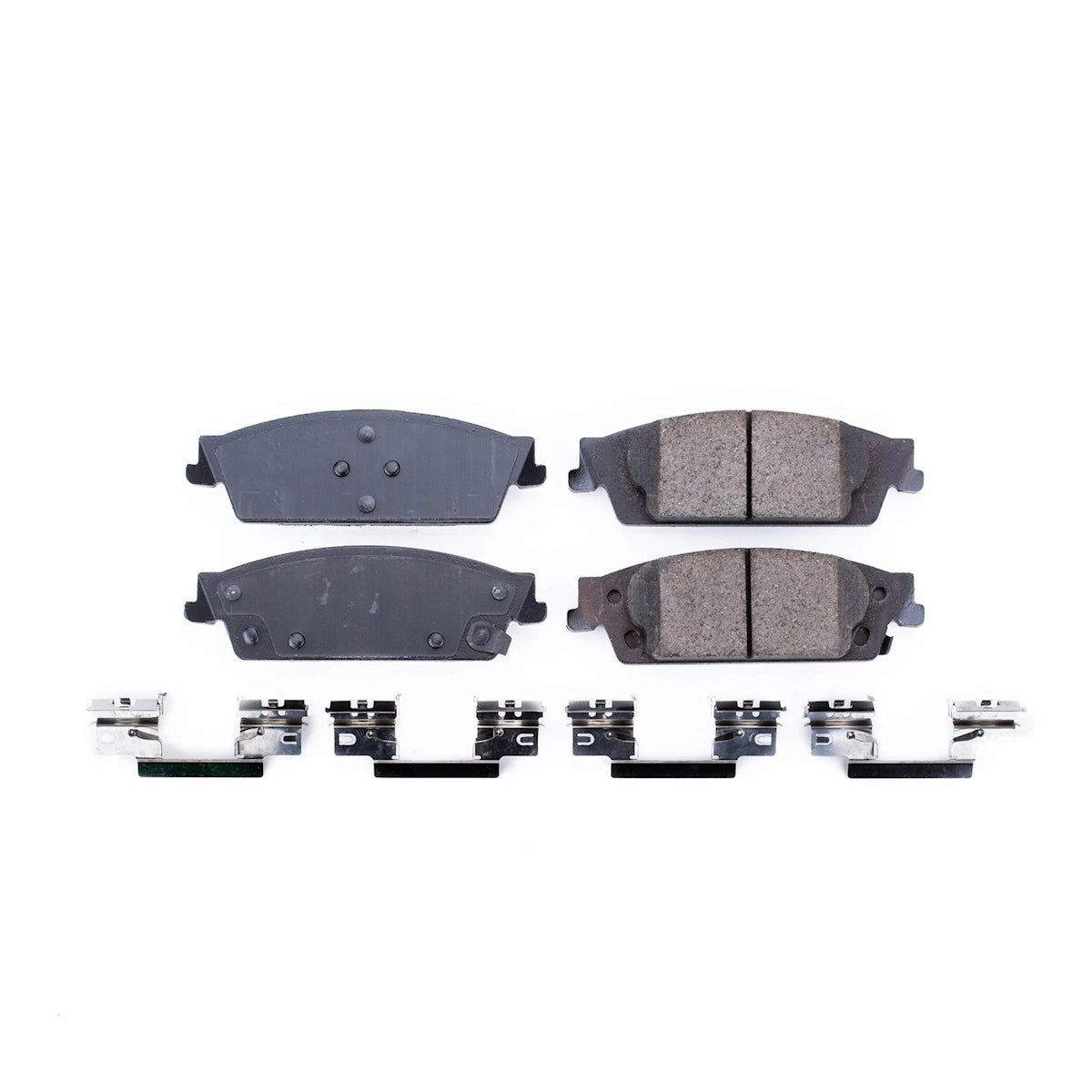 2X Powerstop Brake Pad Sets 17-1707 for Chevy GMC Yukon Tahoe (2014–2020)