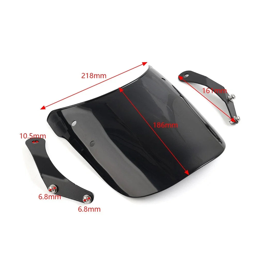 Headlight Windscreen Smoke for Yamaha XSR125 (2021–2023), T100 (2003–2021)