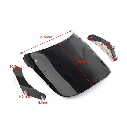 Headlight Windscreen Smoke for Yamaha XSR125 (2021–2023), T100 (2003–2021)