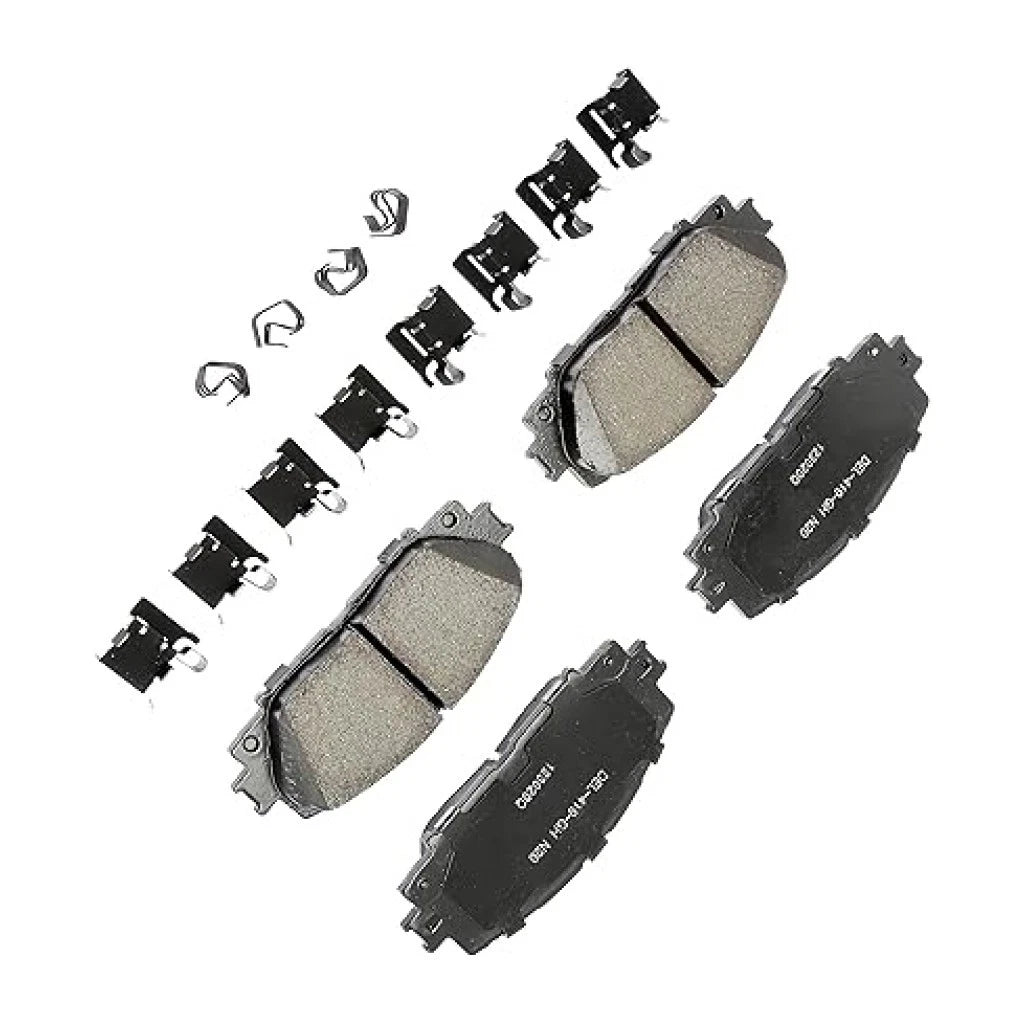 Set of 4 Disc Brake Pads for Toyota Prius (2012–2021) OLX-ACD17D1184CHF1-CL360A51