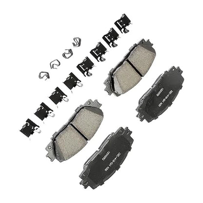 Set of 4 Disc Brake Pads for Toyota Prius (2012–2021) OLX-ACD17D1184CHF1-CL360A51