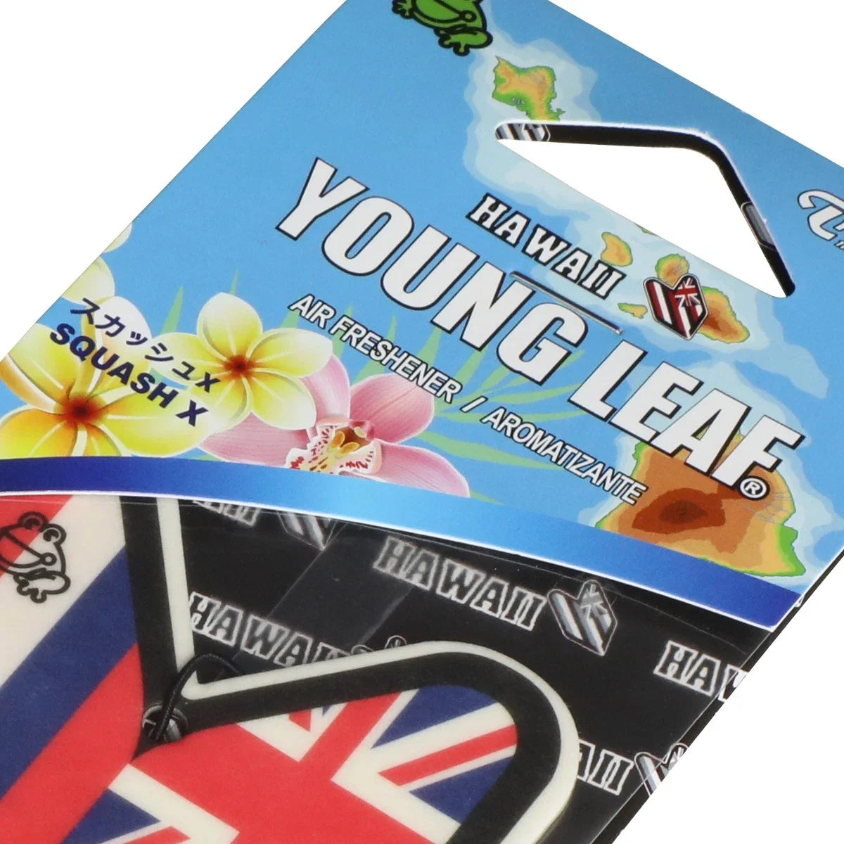 Tree Frog Wakaba Young Leaf Squash X Scent Air Freshener for JDM Vehicles