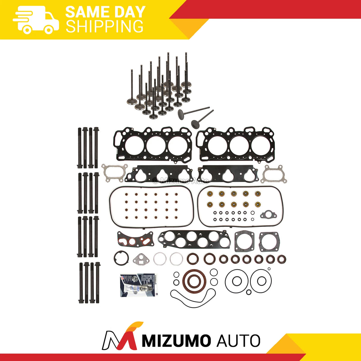 Full Gasket Set for Honda 3.0L SOHC J30A4 J30A5 (2003–2005) MA-9761301193, HS26334PT, CS26196, ES71331
