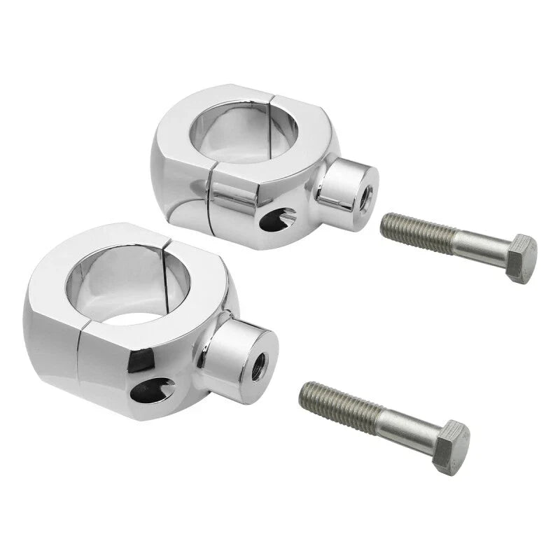 Chrome 2" Handlebar Bar Risers for Harley Sportster XL 1200 XL883 (2004–2023)