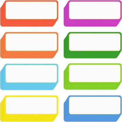48 Magnetic Dry Erase Labels for Various Uses (3.2 x 1.2 inches)