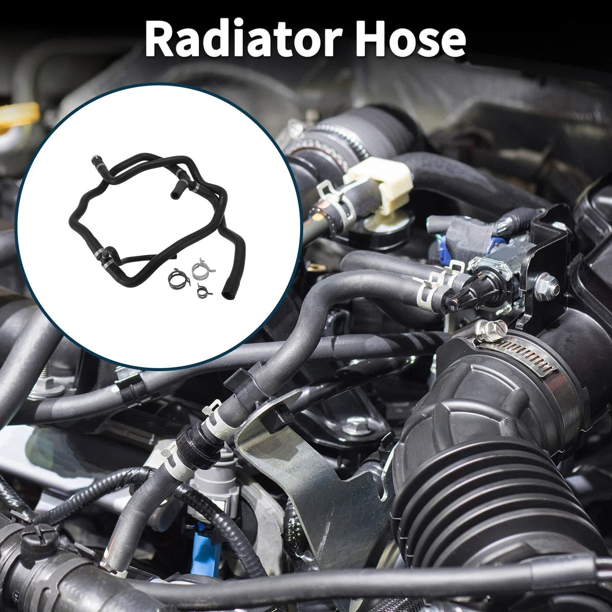Radiator Hose No.5M518274AD for Ford Focus (2007–2014) Rubber Pipe