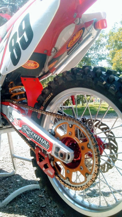 Rim Lock Nut/Spacer Kit Red for Honda