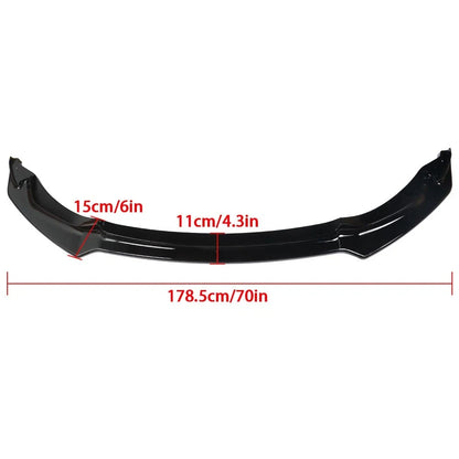 Front Bumper Spoiler Lip for BMW M3 M4 (2015–2020)