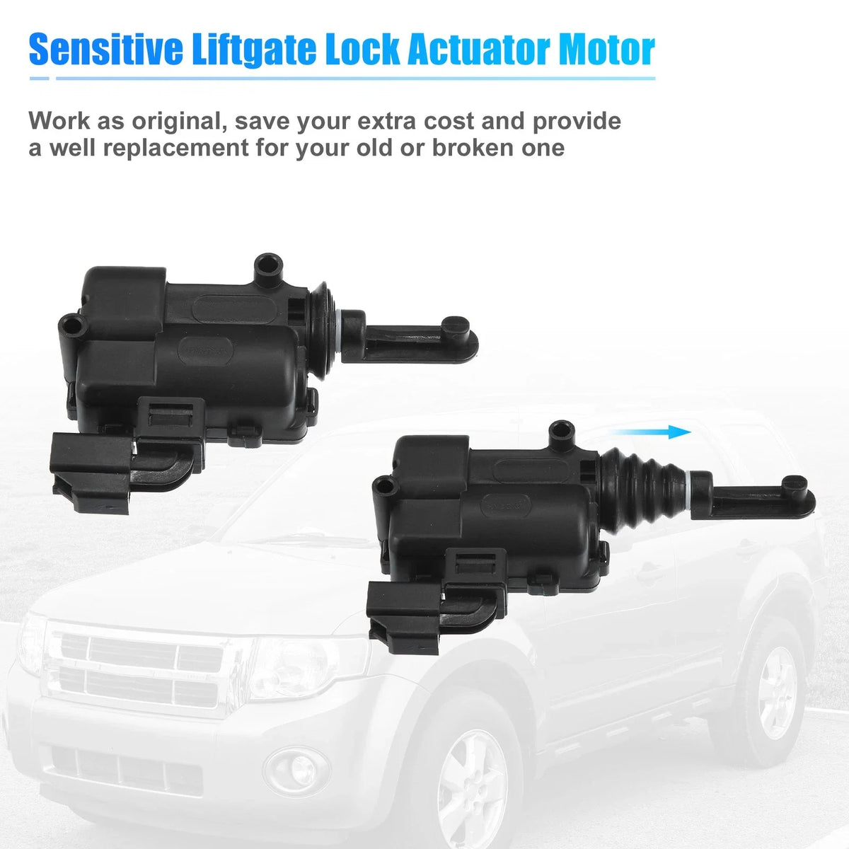 Rear Liftgate Trunk Latch Lock Actuator Solenoid 9L8Z-7843150-B for Ford Escape (2001–2012)