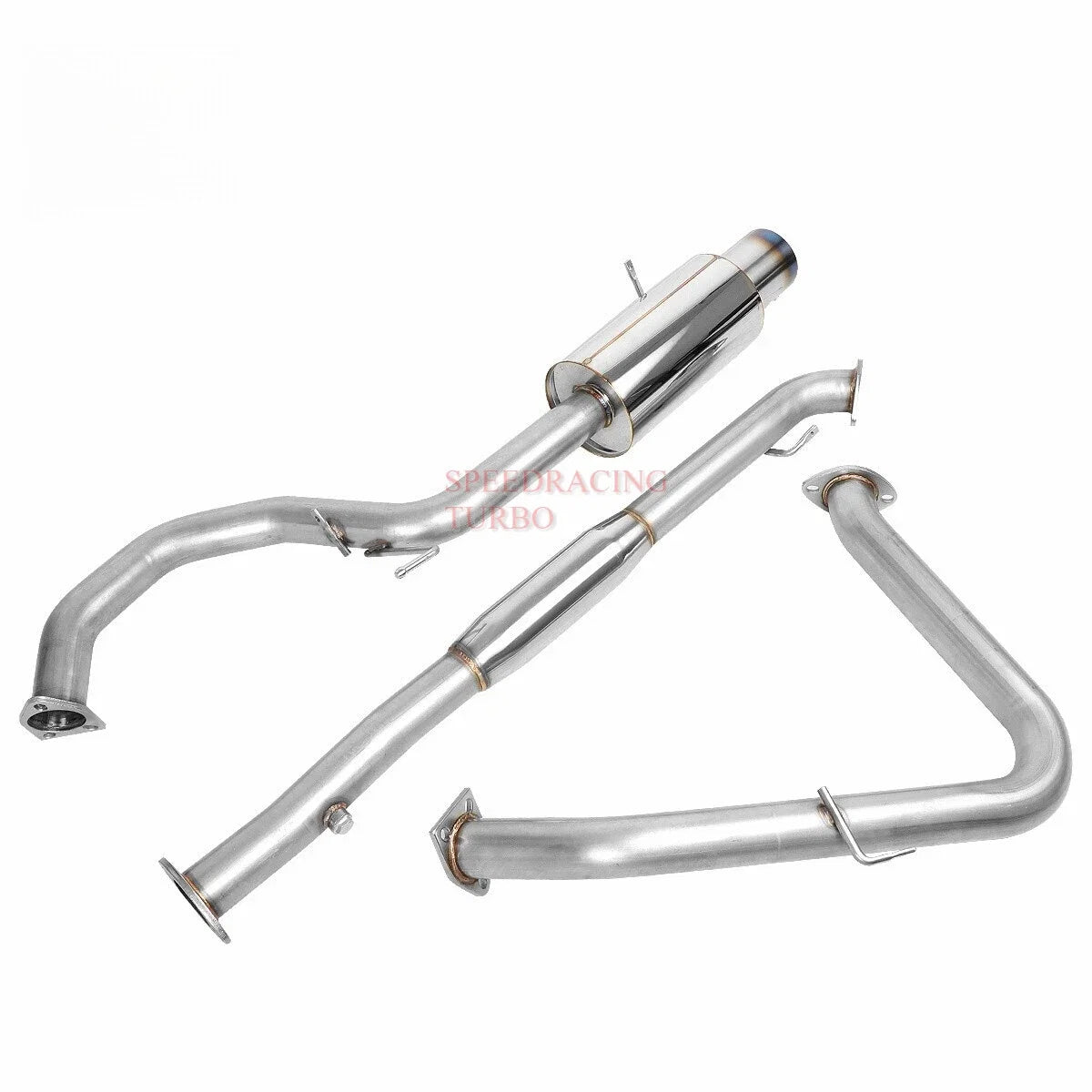 Catback Exhaust System for Mitsubishi Galant 1999–2003 2.4L 4G64 4" Tip