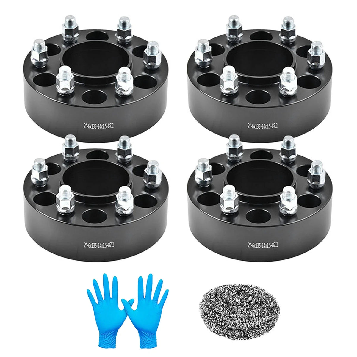 Set of 4 Hubcentric Wheel Spacers 2 Inch for Ford Expedition (2015–2024)