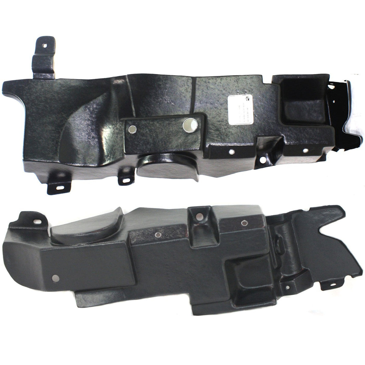 Set of 2 Engine Splash Shields for Chevrolet Malibu (2006–2008)