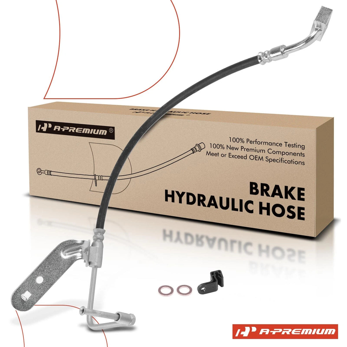 Rear Right Brake Hydraulic Hose for Chrysler Intrepid (1995–1997) 4695308, 2201194
