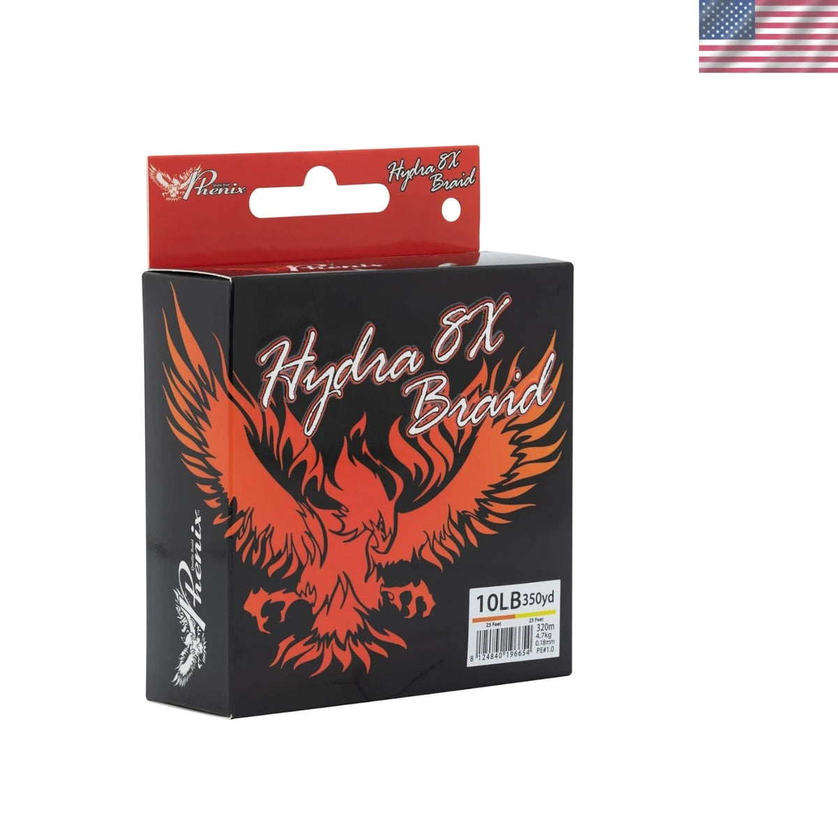 Durable X8 PE 20 LBS Orange Braided Fishing Line for All Conditions