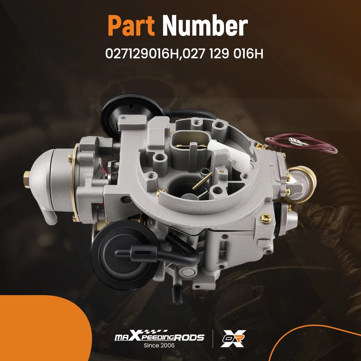 2 Barrel Carburetor for Volkswagen Golf Jetta (1986–1991) 027129016H