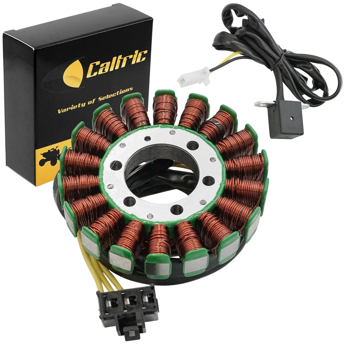 Stator w/ Pickup Coil for Kawasaki Ninja 250R (2011–2012) ST510-LAR, 21003-0114