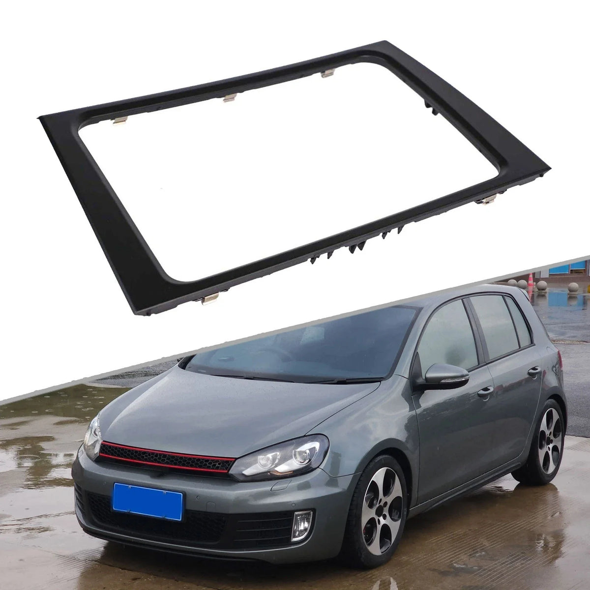 CD Box Bezel Replacement for Volkswagen Golf 6, GTI Mk VI (2009–2014)
