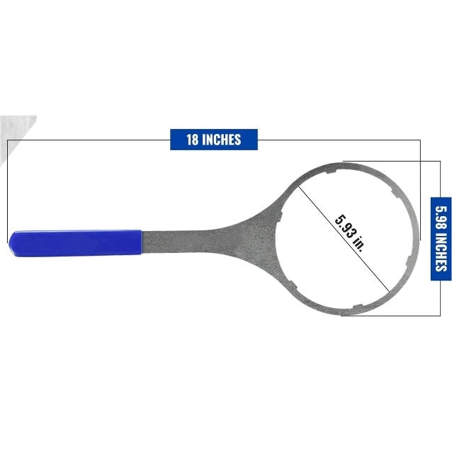 Water Filter Wrench for Whole House Filter 10in Big Blue Housings
