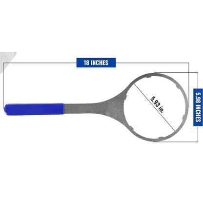 Water Filter Wrench for Whole House Filter 10in Big Blue Housings