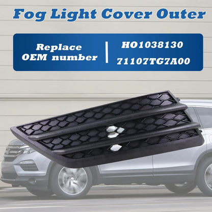 Left Fog Light Cover Bezel for Honda Pilot (2016–2018)