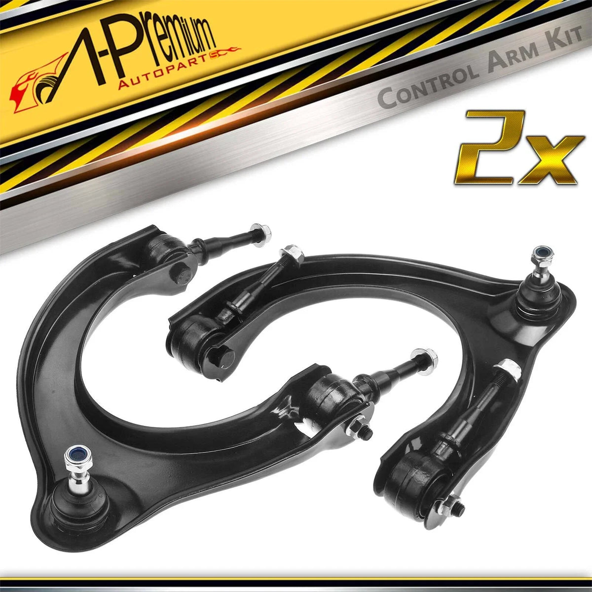2X Front Upper Control Arm with Ball Joint for Dodge Avenger (1995–2000)