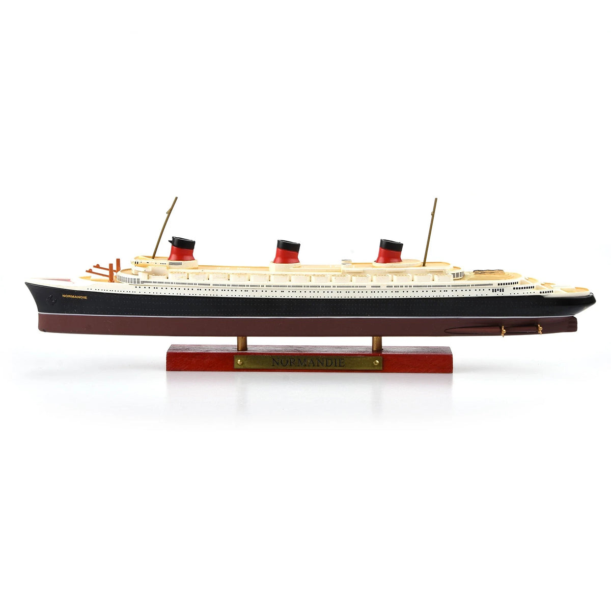 1/1250 Alloy Diecast Normandie Cruise Ship Model Display Gift