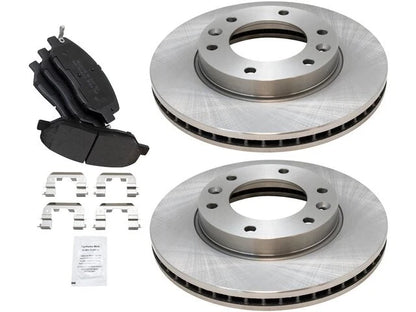 Brake Pad and Rotor Kit for Hyundai Entourage (2007–2008) 72261HHRZ