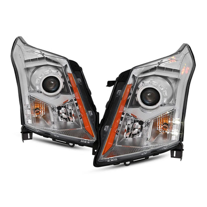Halogen w/LED Projector Headlights Set of 2 for Cadillac SRX (2010–2016)