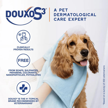 Douxo S3 Pyo Shampoo for Dogs (6.7 oz, 3% Chlorhexidine)