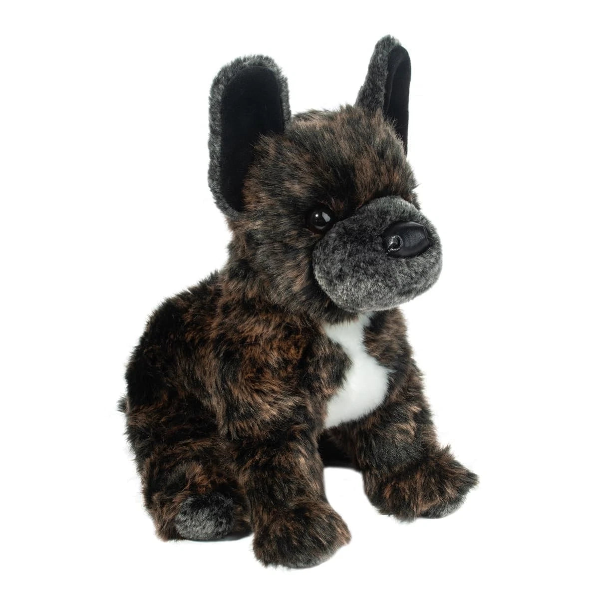 Plush Stuffed Animal for French Bulldog (One Size) - Brown/Black
