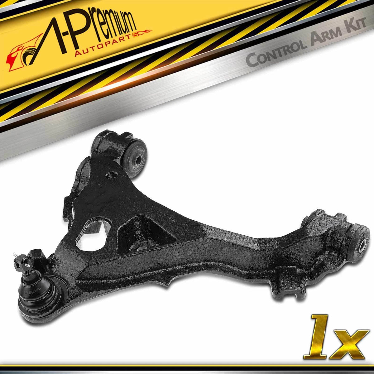 Front Left Lower Control Arm w/Ball Joint for Ford Expedition (2003–2023) - 1L3Z3079BA, 2L3Z3079BA, F65Z3079FE