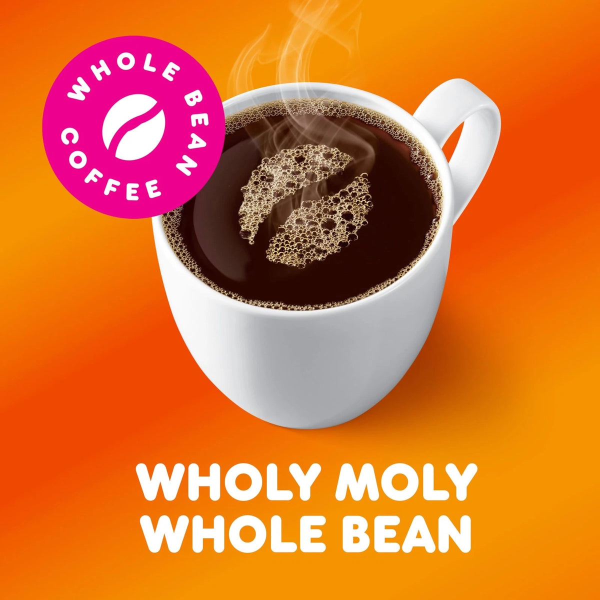 Pack of 6 Dunkin' Original Blend Medium Roast Whole Bean Coffee 12 oz