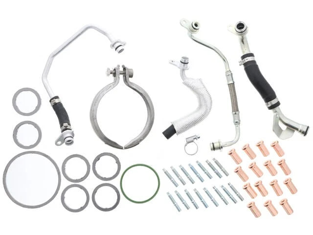 Turbocharger Coolant and Oil Supply/Return Line Kit for 535i xDrive (2011–2016) 93927BGCF