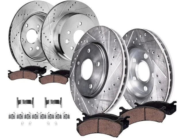 Brake Pad and Rotor Kit for Lexus RC200t (2016) 99414DBTK