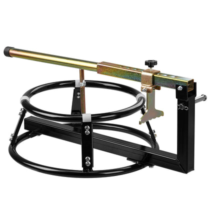Portable Motorcycle Tire Changing Stand with Bead Breaker for 16in - 21in Tires