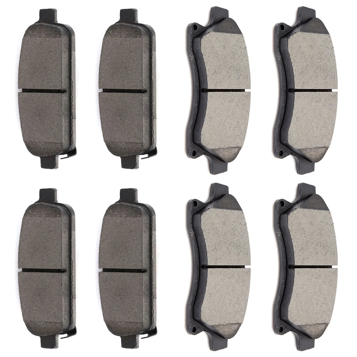 Set of 4 Ceramic Brake Pads for Chevrolet Cruze (2011–2013)