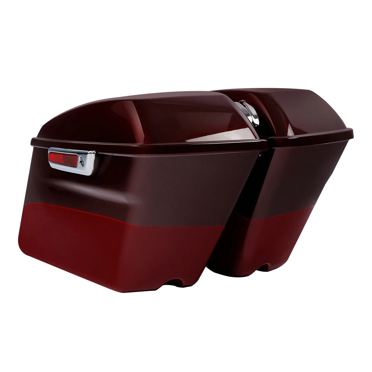 Hard Saddlebags for Harley Street Glide (2014–2024) Mysterious/Velocity Red Sunglo
