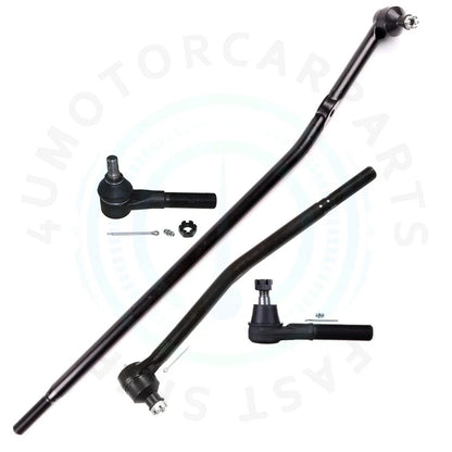 Set of 4 Front Outer Tie Rod Links for Ford E-150 Econoline (1995–2002)