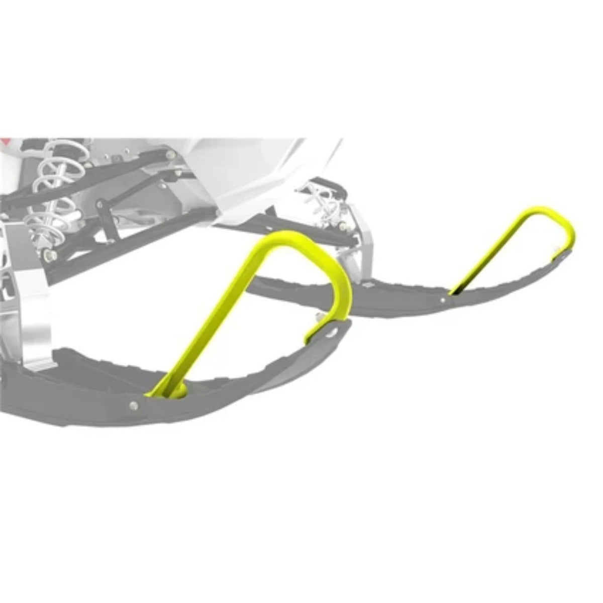 Ski Toe for Polaris Snowmobile (OEM, Lime, 2889421-630)