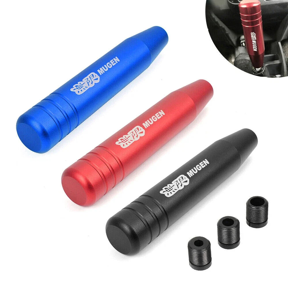 Mugen 180mm Universal Aluminum Black Manual Gear Shift Knob