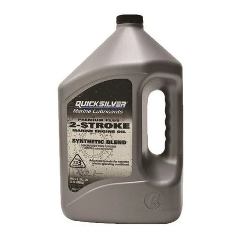2.5 Gal Quicksilver 2-Cycle Outboard Oil Syn Blend 92-858028Q01