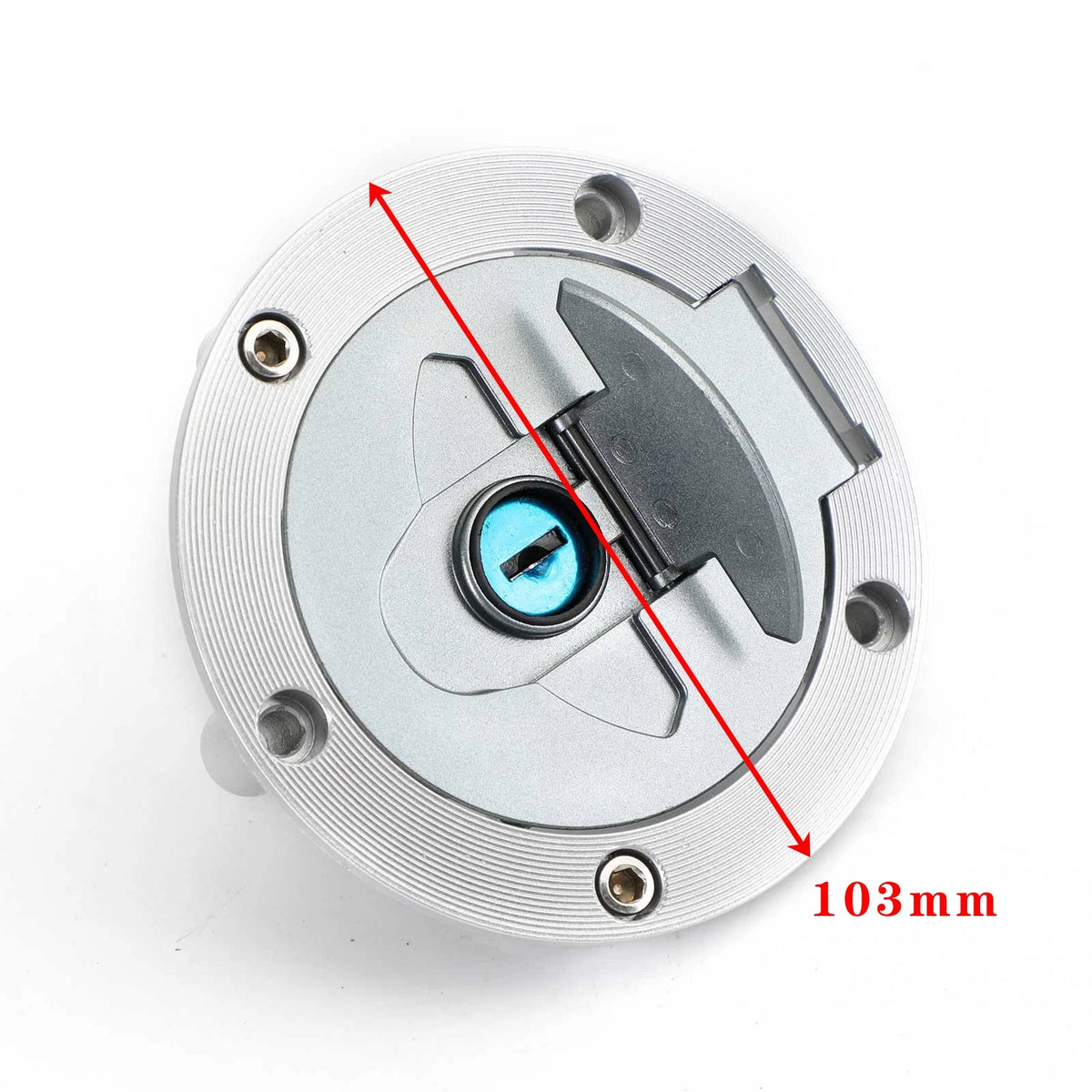 Set of 4 Ignition Switch Fuel Gas Cap Seat Lock Key for Yamaha YZF-R25/R3 (2015–2019)