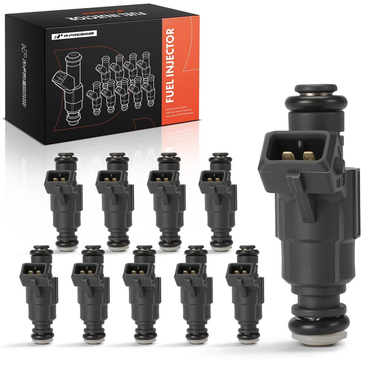 10x Fuel Injector for Dodge Ram 2500 3500 (1996–1997) 0280155721, 53041073, FJ440