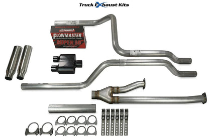 Dual Exhaust Kit for Toyota Tundra (2014–2021) 2.5" Super 10 Rolled Tip