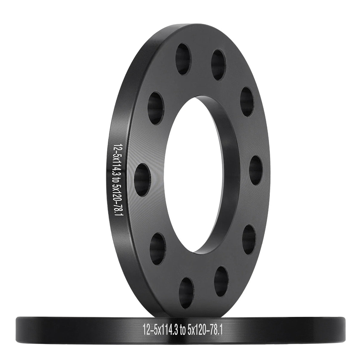 2pcs 1/2 in Wheel Spacers 5x114.3 or 5x120 for Chevy Camaro Cadillac (78.1CB)