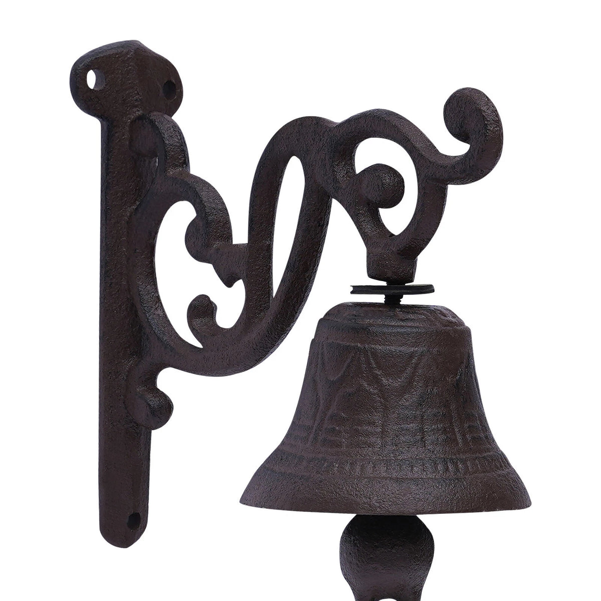 Decorative Cast Iron Door Bell for Farm House (Wall Mounted)