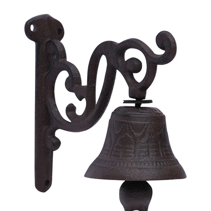 Decorative Cast Iron Door Bell for Farm House (Wall Mounted)