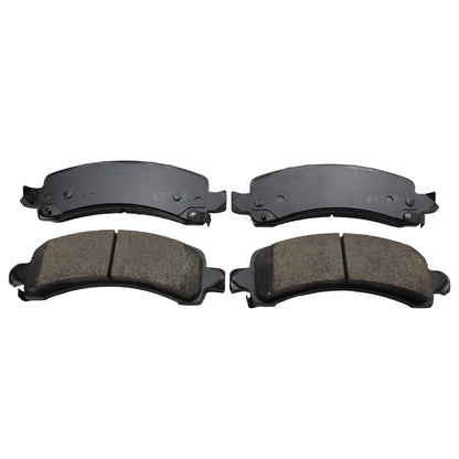 Set of 4 Akebono Performance Rear Ceramic Disc Brake Pads for Chevrolet GMC Cadillac