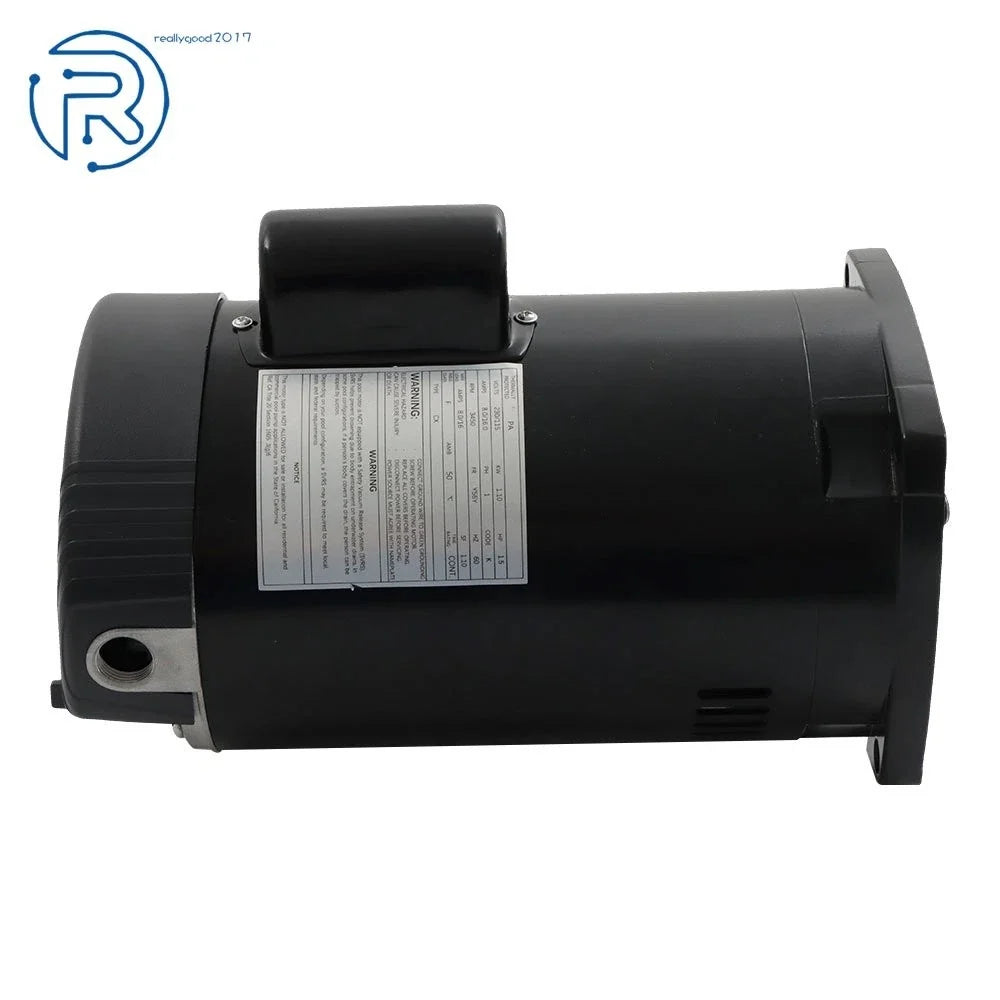 1.5HP Pool Motor Replacement for Square Flange (115/230V) B2854 B2854V1